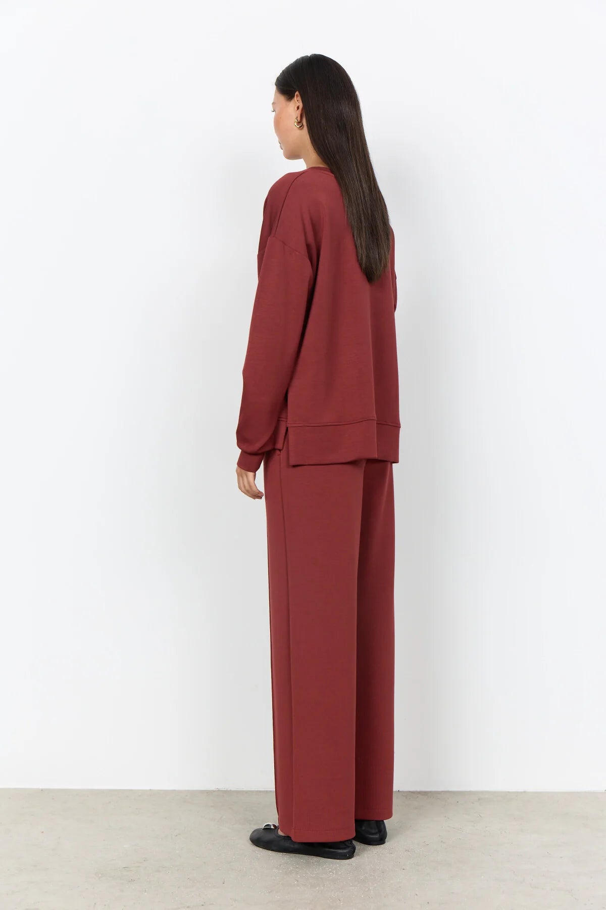 Sweatshirt - Ruby red