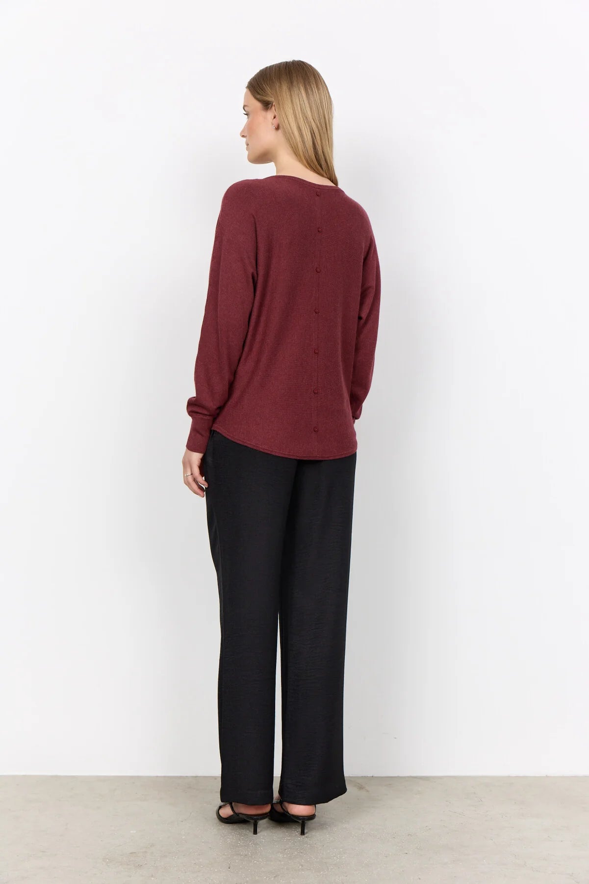Pullover - Dark red