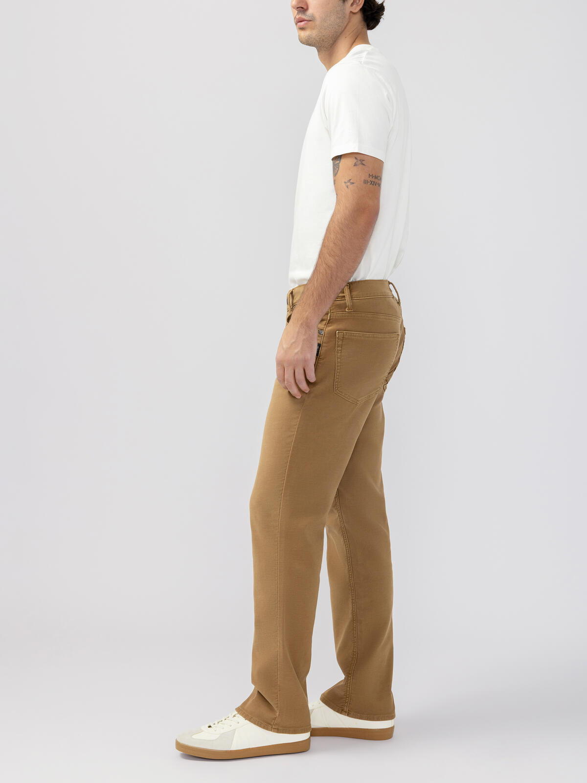 Grayson Classic Fit Straight Leg Knit Flex Jeans