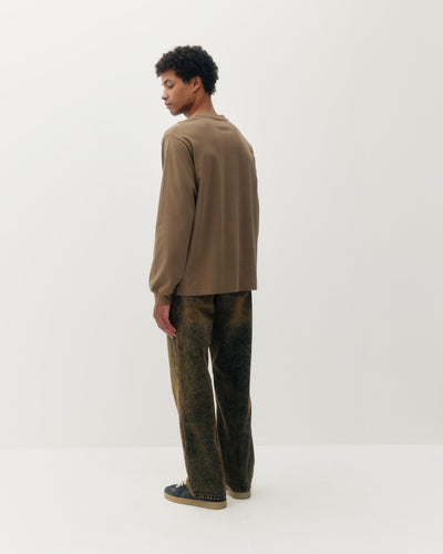 L/S Final Boss Tee - Taupe