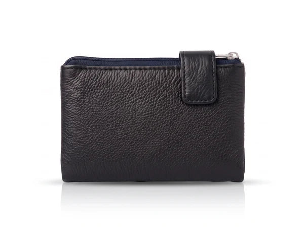 Mini Charlotte Small Wallet - Black