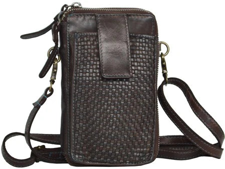 Ella Leather Phone Bag - Compact Crossbody