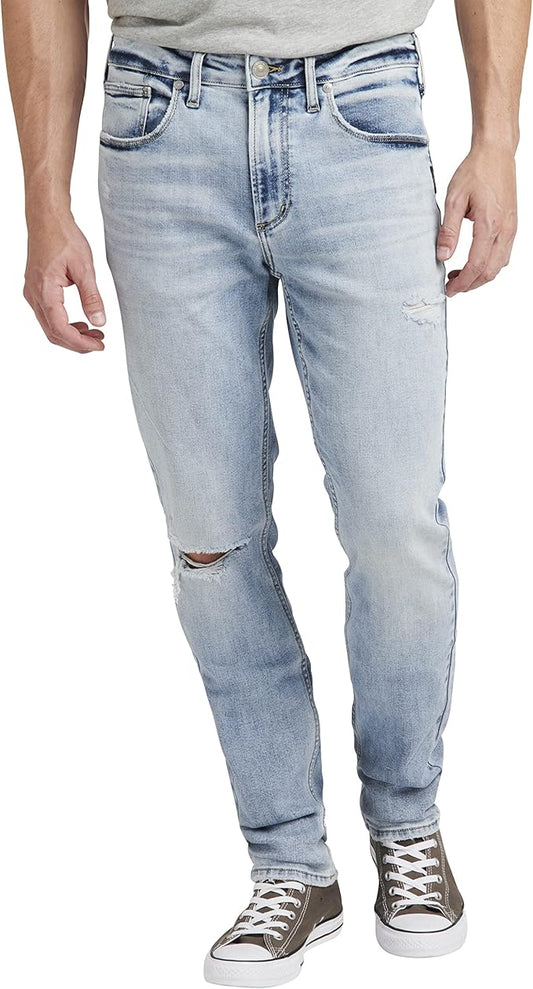 Silver Jenas - Mens Kenaston Slim Fit Slim Leg Jeans