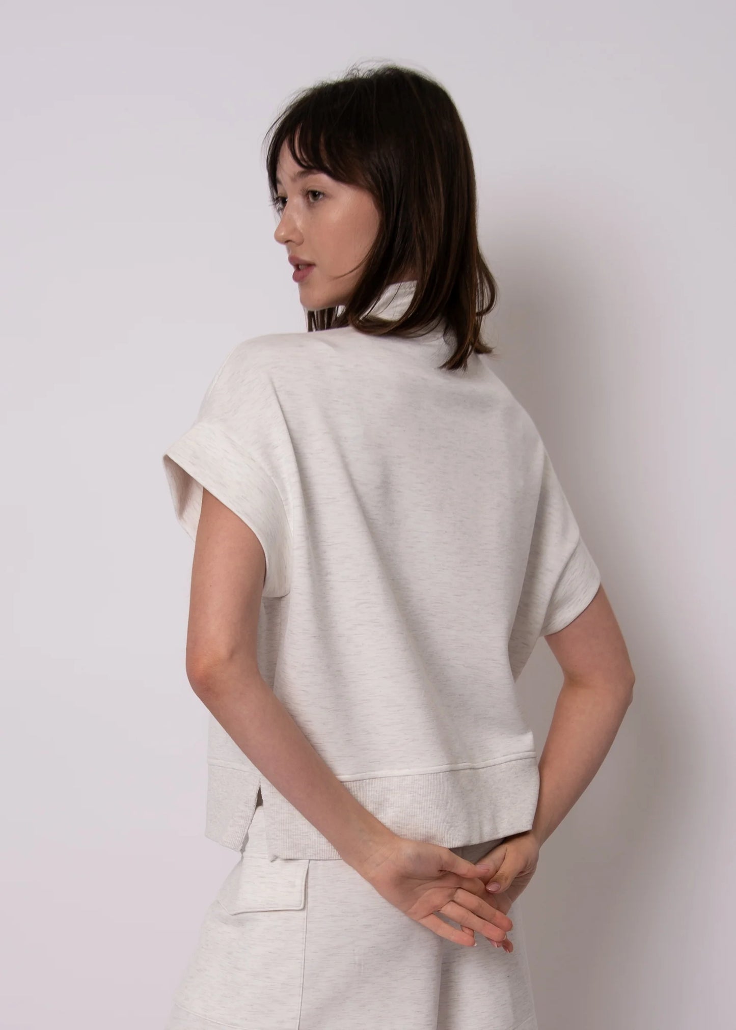 DUA Signature Half Zip Sweater