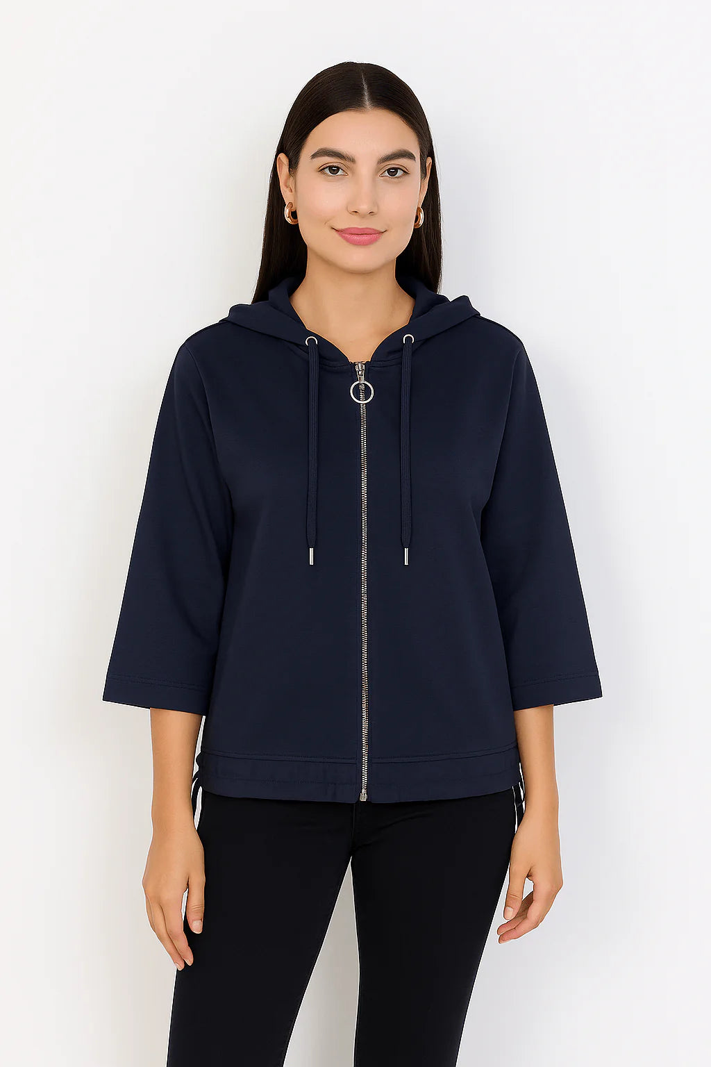 Soya Concept - Black  Zip Up