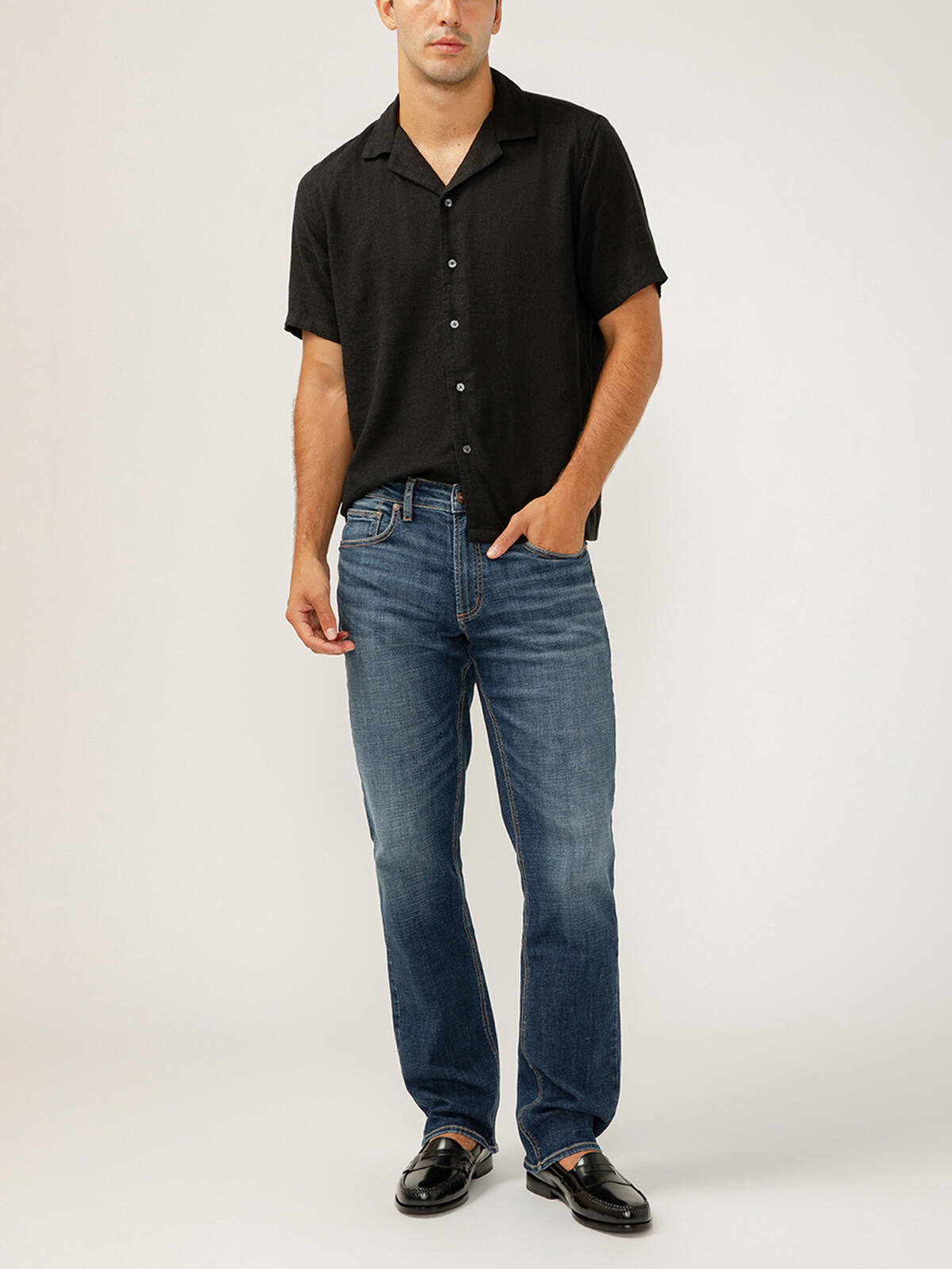 Silver Jeans - Grayson Classic Fit Straight Leg Jeans