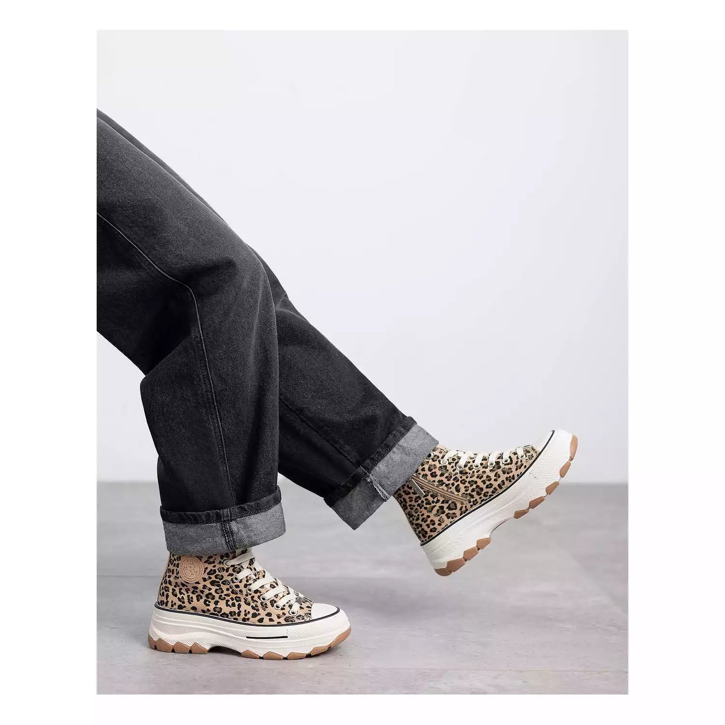 Refresh - Leopard print High top