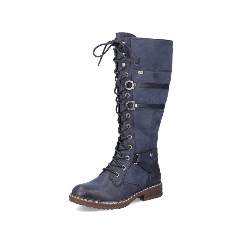 Rieker - Blue tall boot