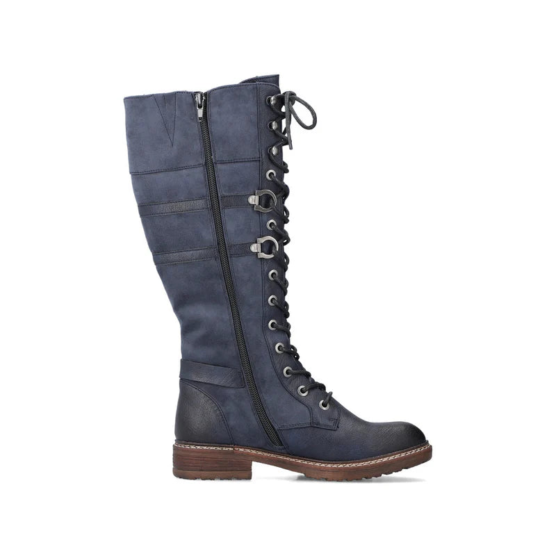 Rieker - Blue tall boot