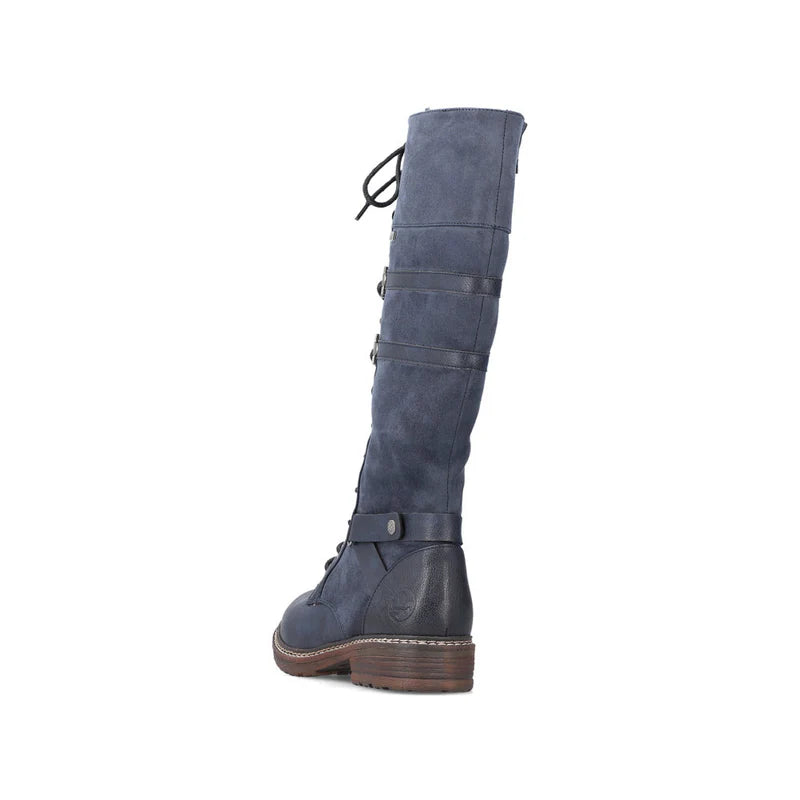 Rieker - Blue tall boot