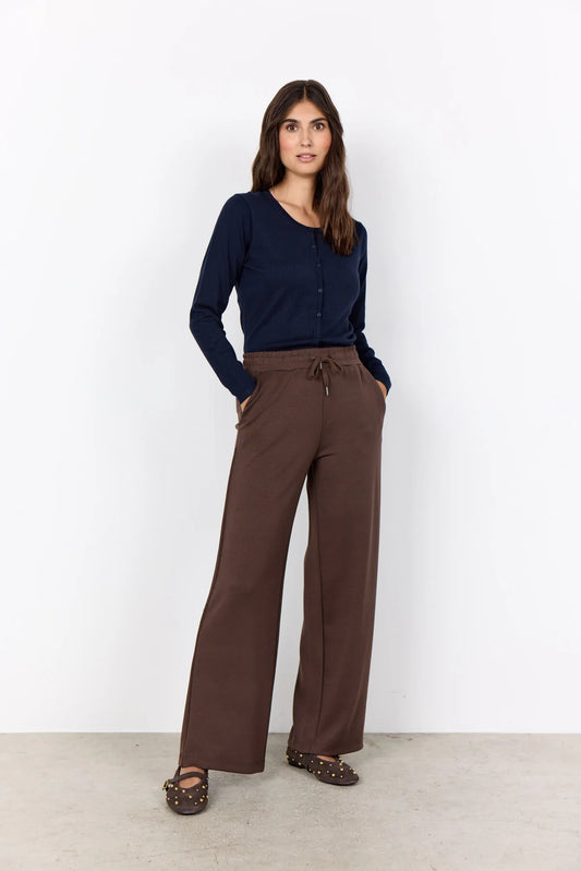 Soya Concept - Pants - Dark brown