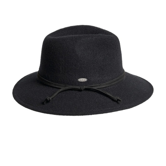 FREDERK - Soft Fedora in black