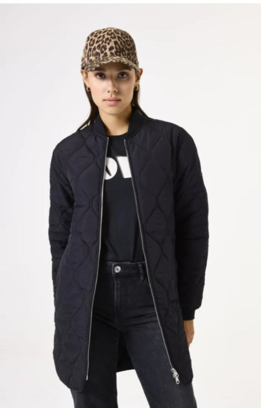 Garcia - black quilted jacket