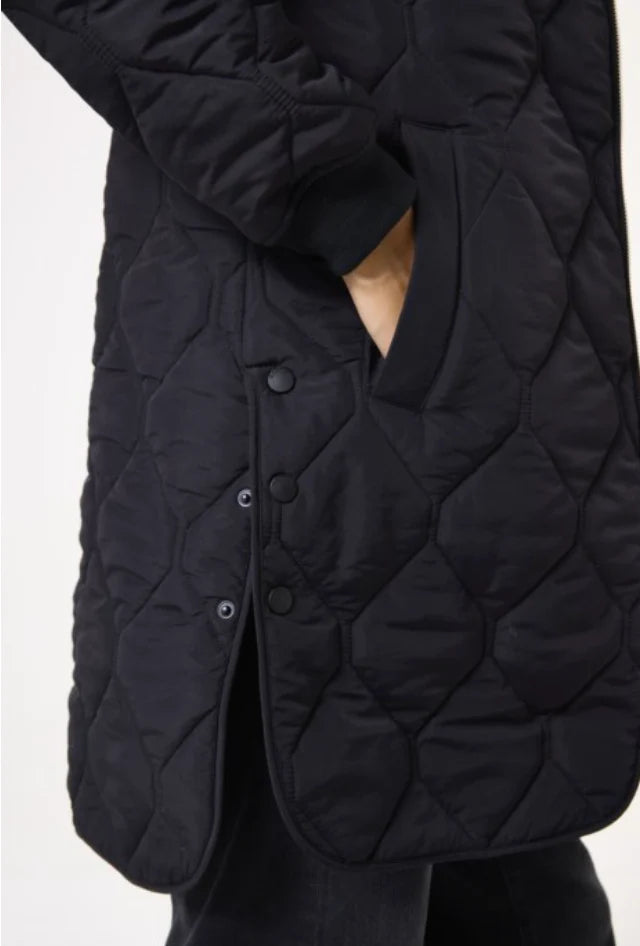 Garcia - black quilted jacket