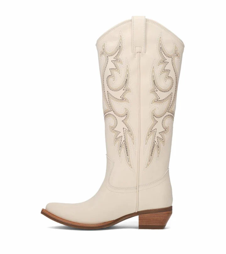 Frye and Co - Irlene  Tall Off-White Boots