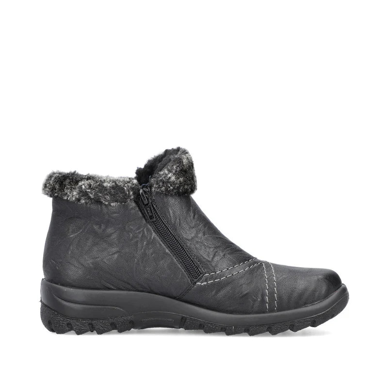Reiker - Black Short Boots