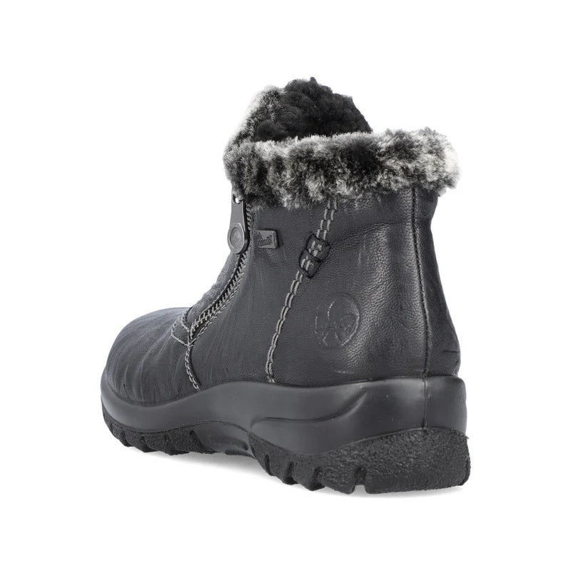 Reiker - Black Short Boots