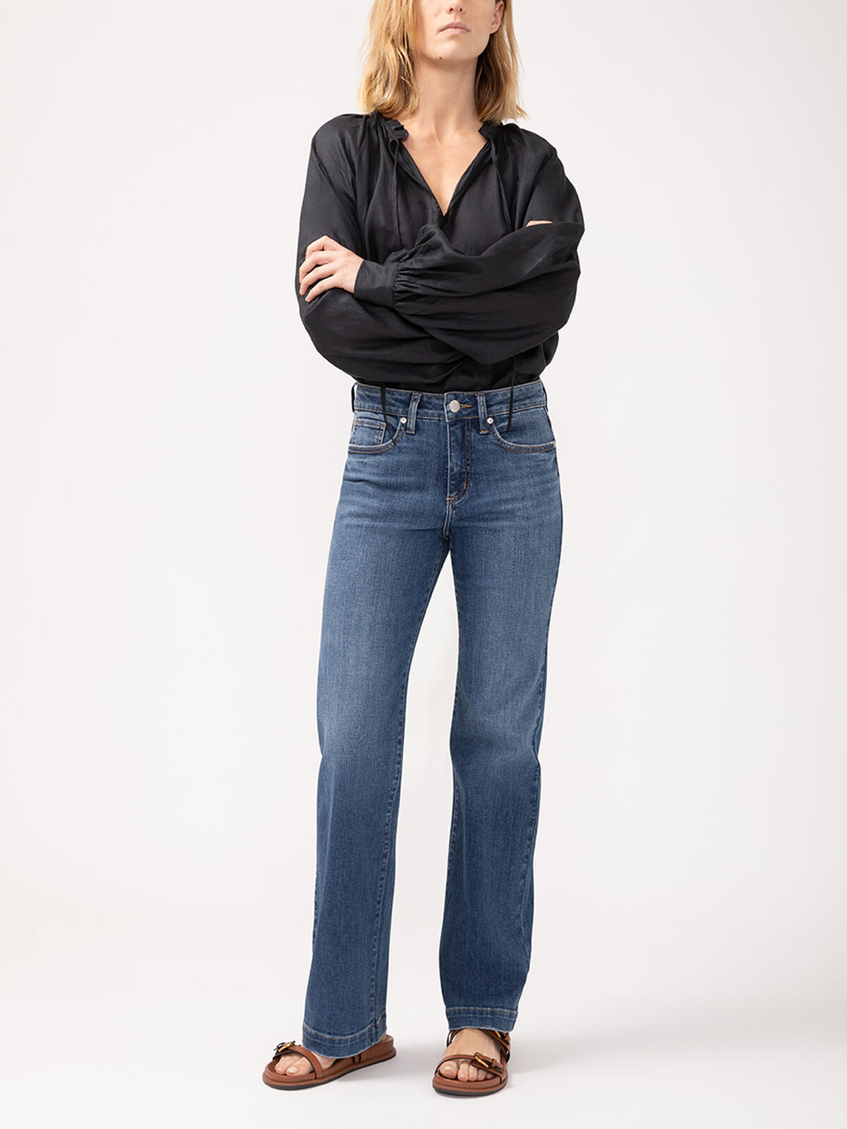 Silver Jeans - Avery Trouser Curvy High Rise