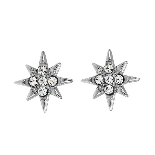 SARENBE Silver: 'Star Bright' Stud Earrings