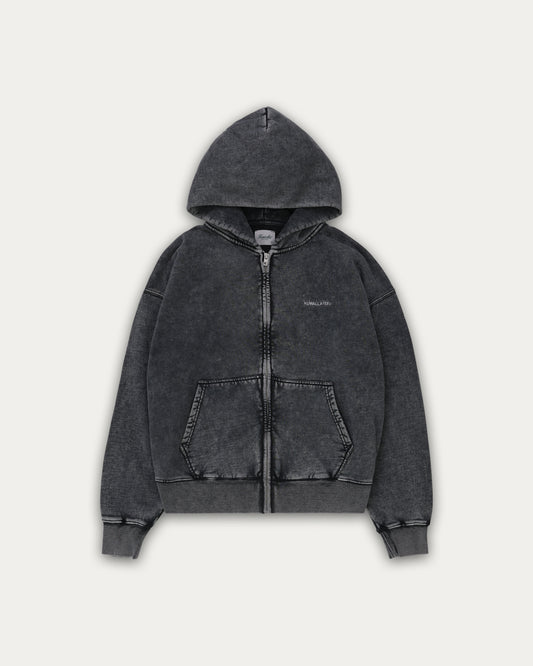 Faded Zip Up Hoodie