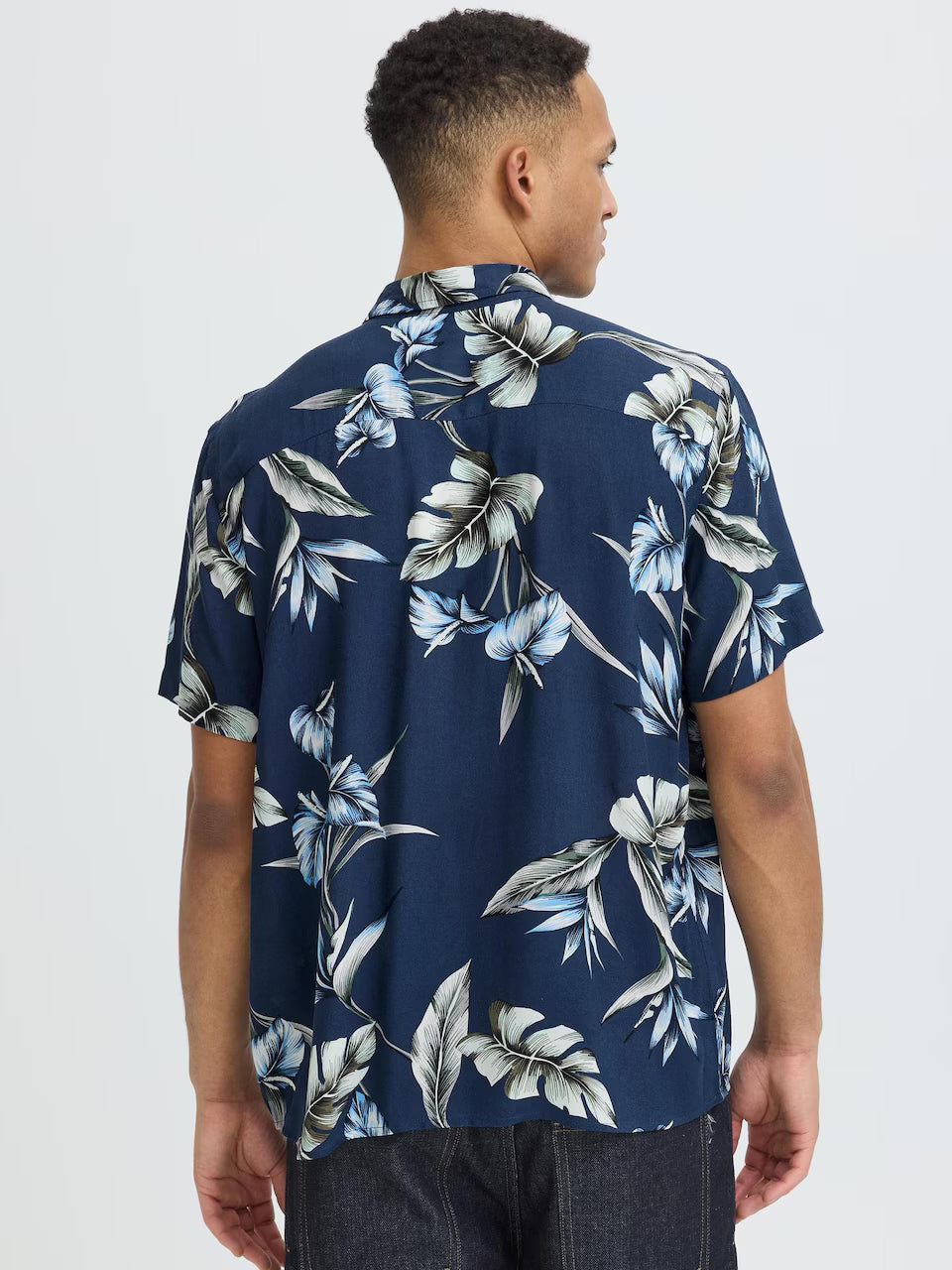 BHAMELO - floral dress shirt