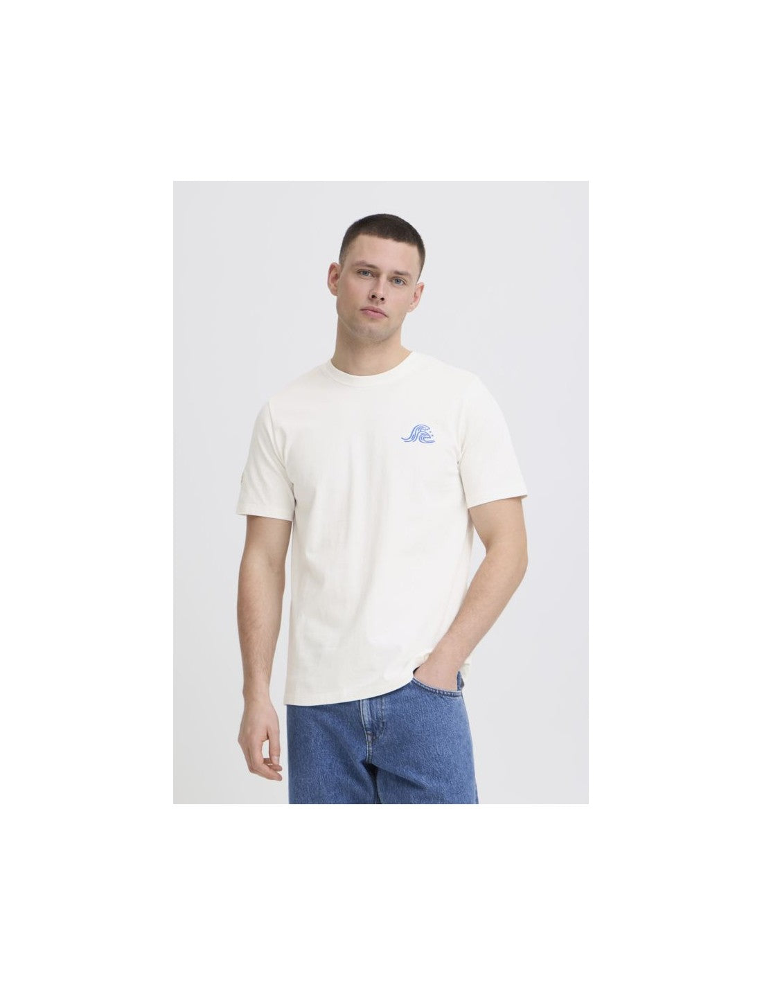 BHSUN surf tee - white