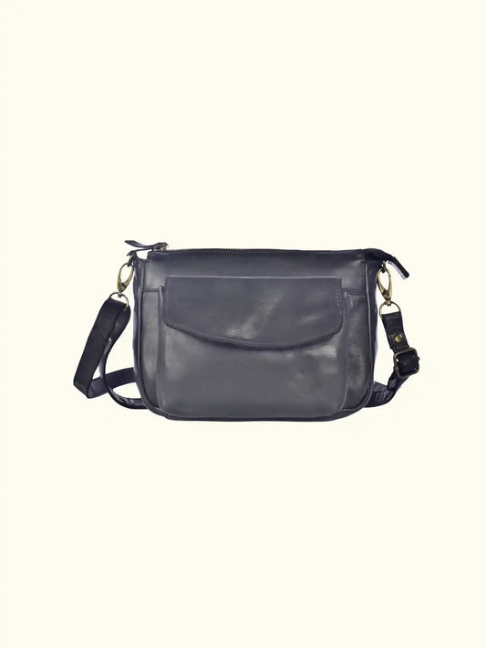 Dolcezza Washed Leather Crossbody