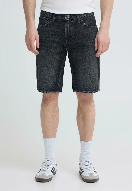Denim shorts in Black