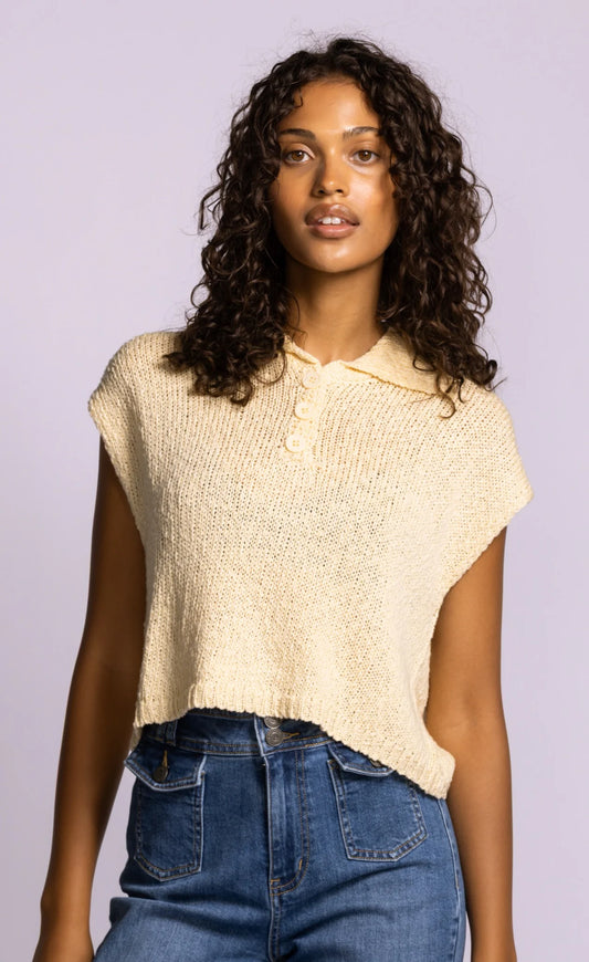 Boca Top in Yellow