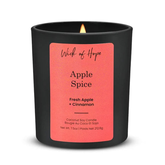 Apple Spice Candle - Fresh Apple + Cinnamon