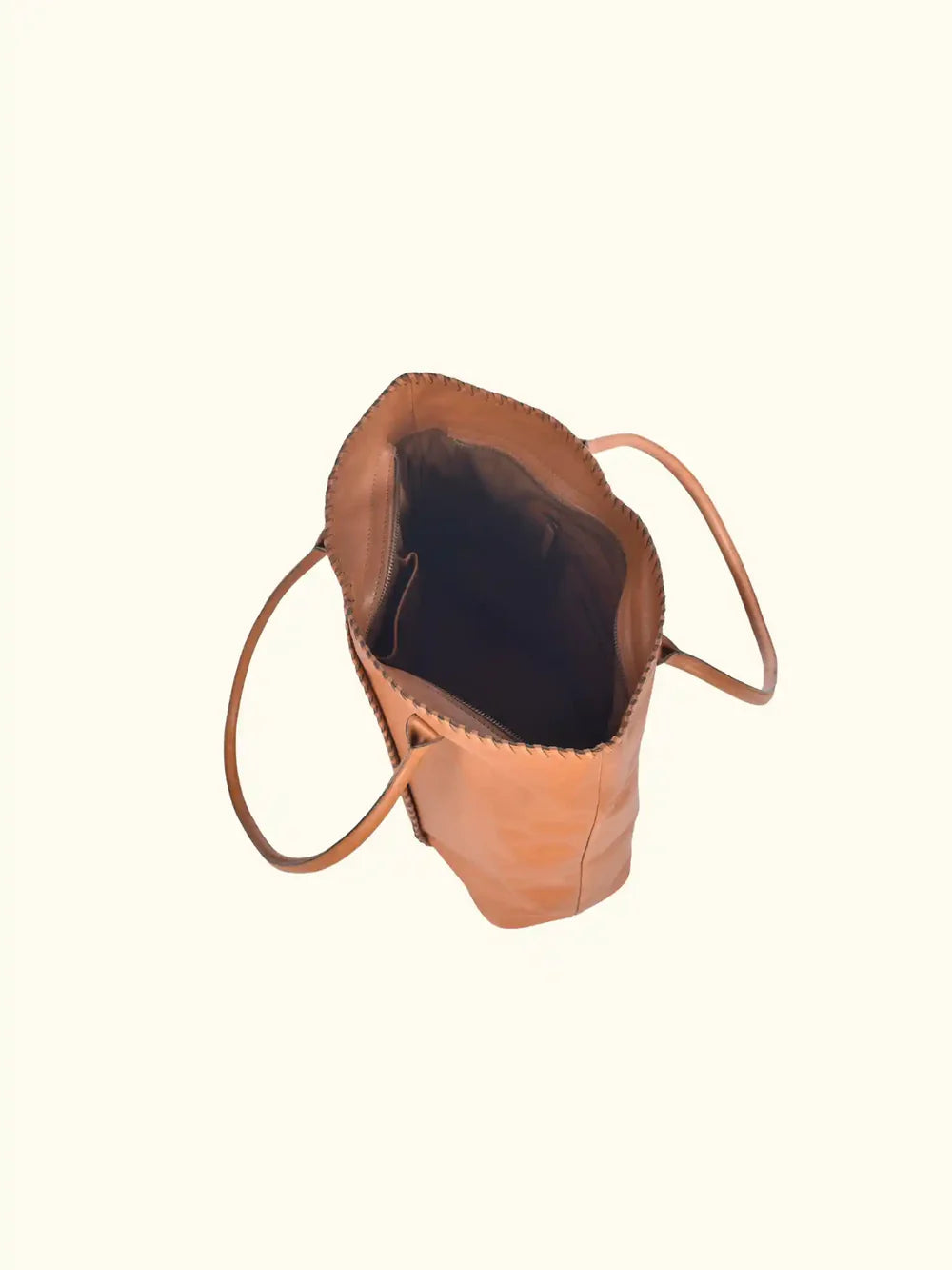Bellssima Washed Leather Tote