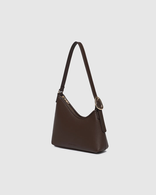Amelia Shoulder Bag - chocolate