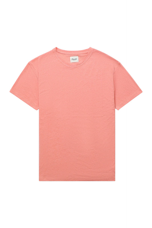 Linen Tee - Coral