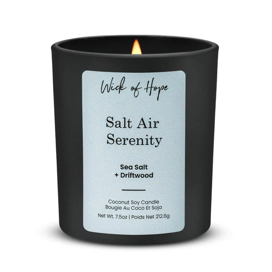 Salt Air Serenity Candle | Sea Salt + Driftwood