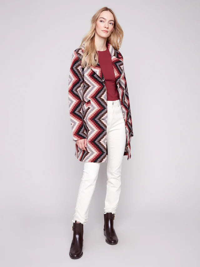 Charlie B - Primrose Knit Button Jacket