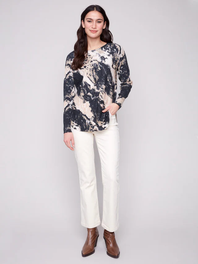 Charlie B - Long Sleeve Boat Neck