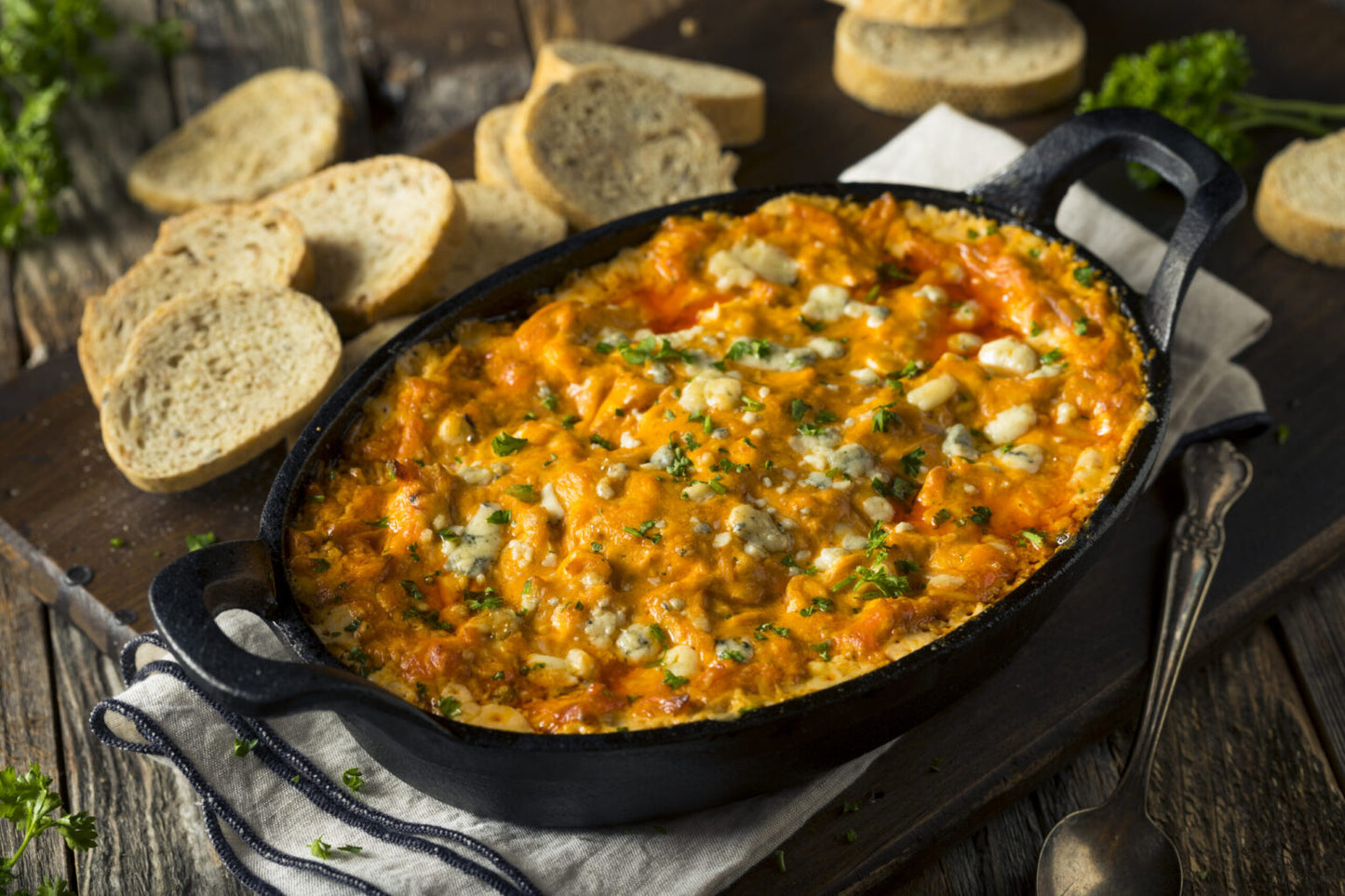 Spicy Buffalo Chicken Dip
