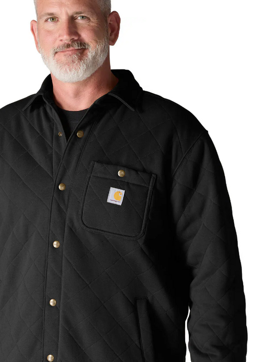 Carhartt - Rain Defender Loose Fit Heavyweight Quilted Snap Front Shirt Jac