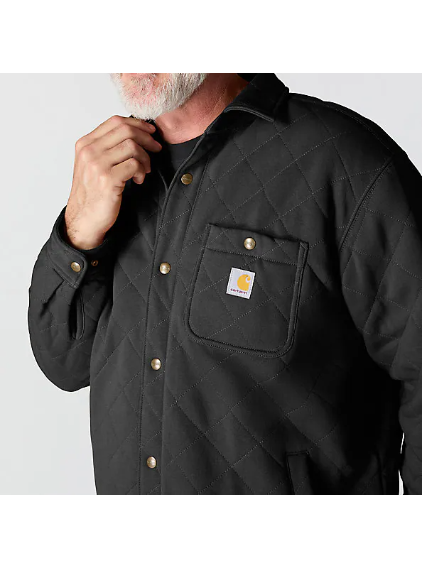 Carhartt - Rain Defender Loose Fit Heavyweight Quilted Snap Front Shirt Jac