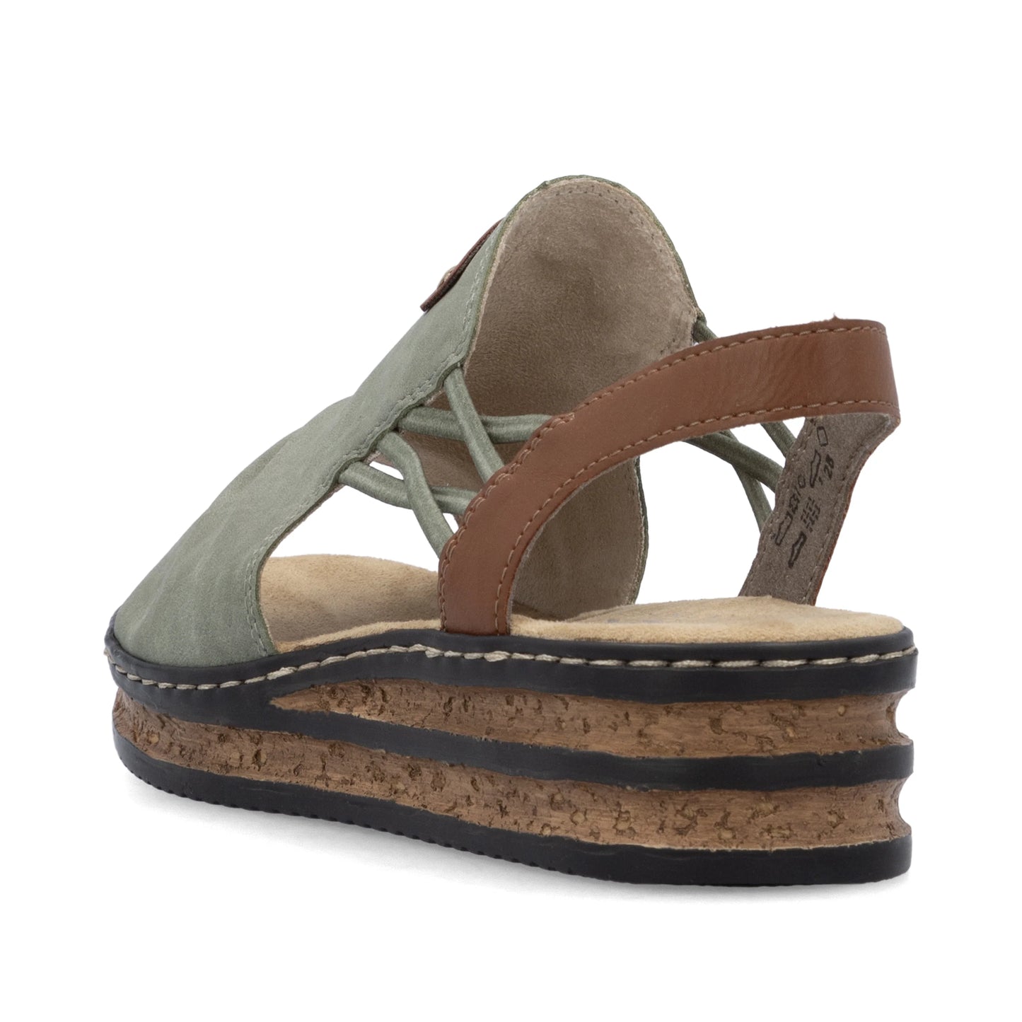Wedge Sandal - Green