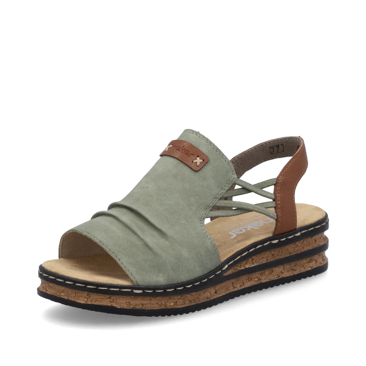 Wedge Sandal - Green