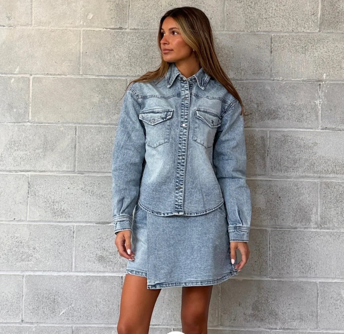 Lizette Stretch Denim - Light