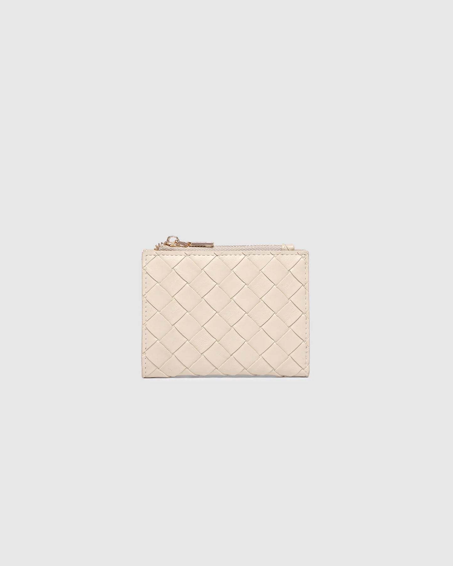 Lily Woven Wallet - Malt