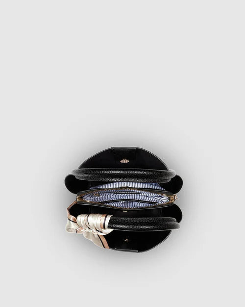 Steffie Mini Tote Bag in black