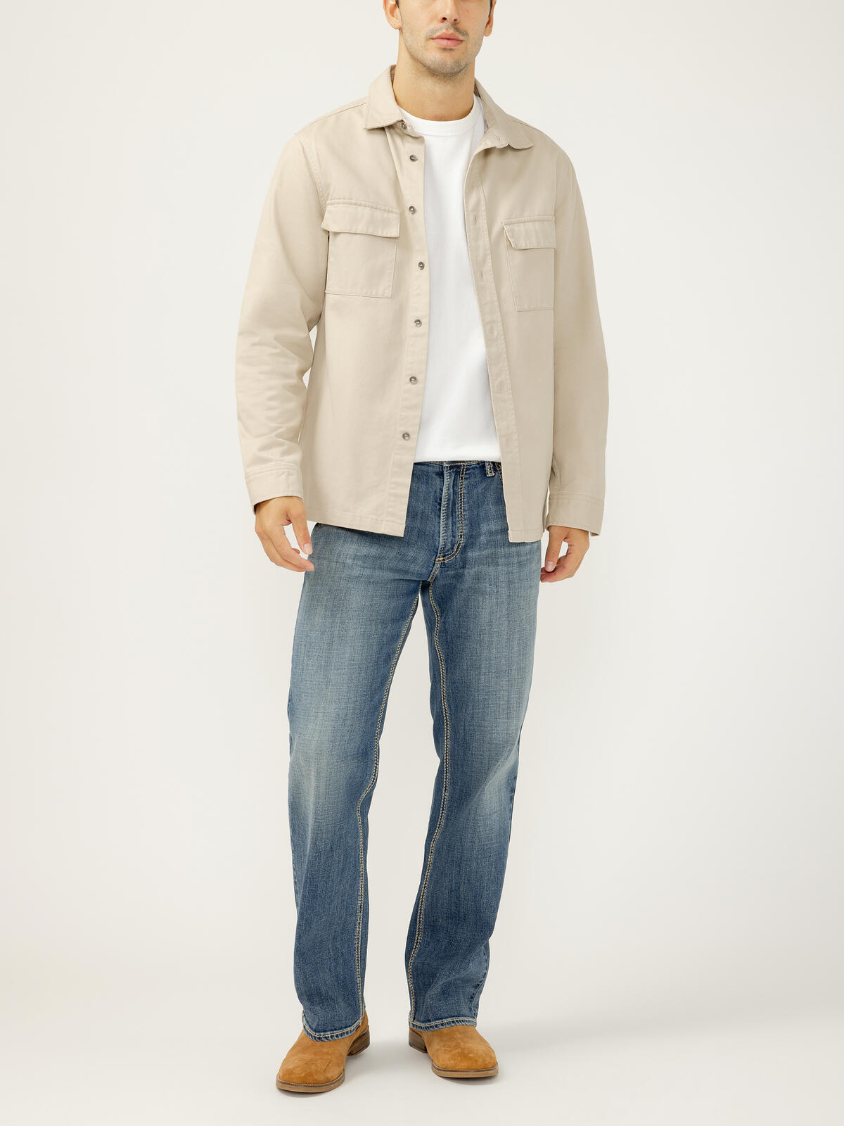 Zac Relaxed Fit Straight Leg Jeans
