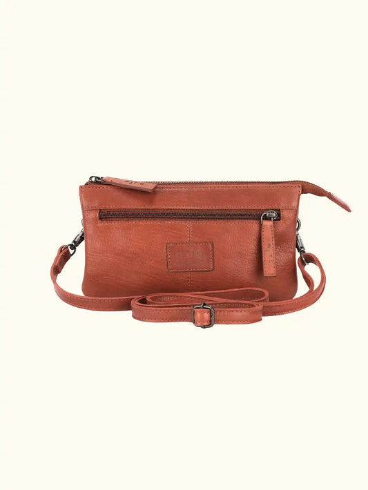Brisa Washed Leather Sling Bag