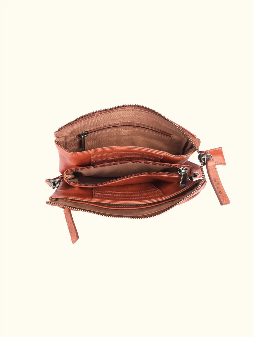 Brisa Washed Leather Sling Bag