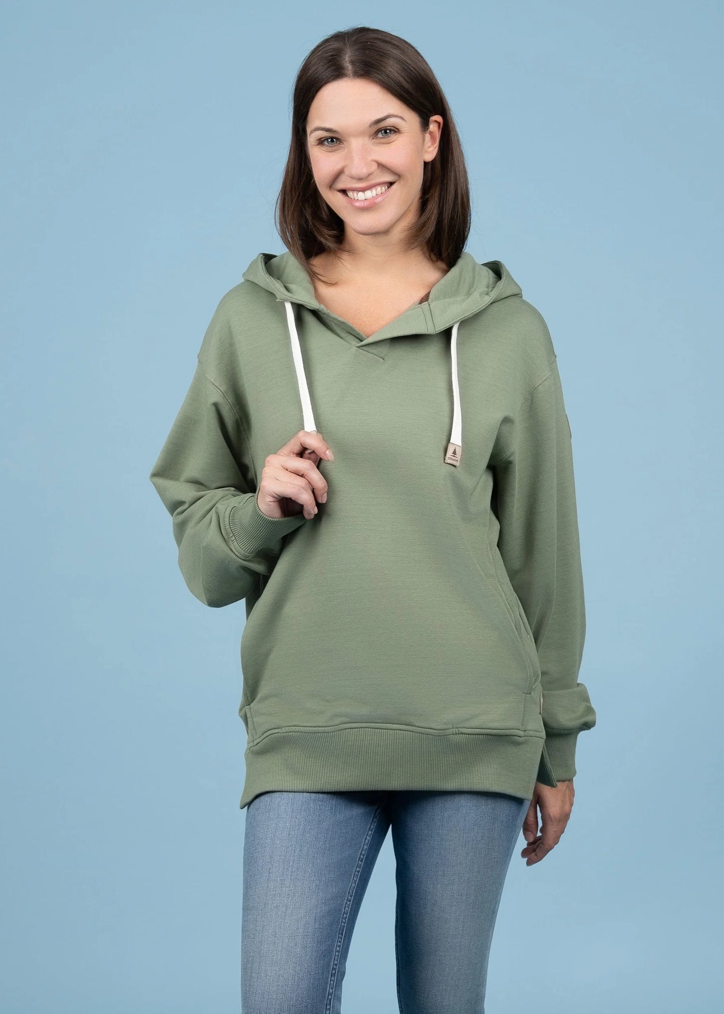 Hoodie - faded khaki