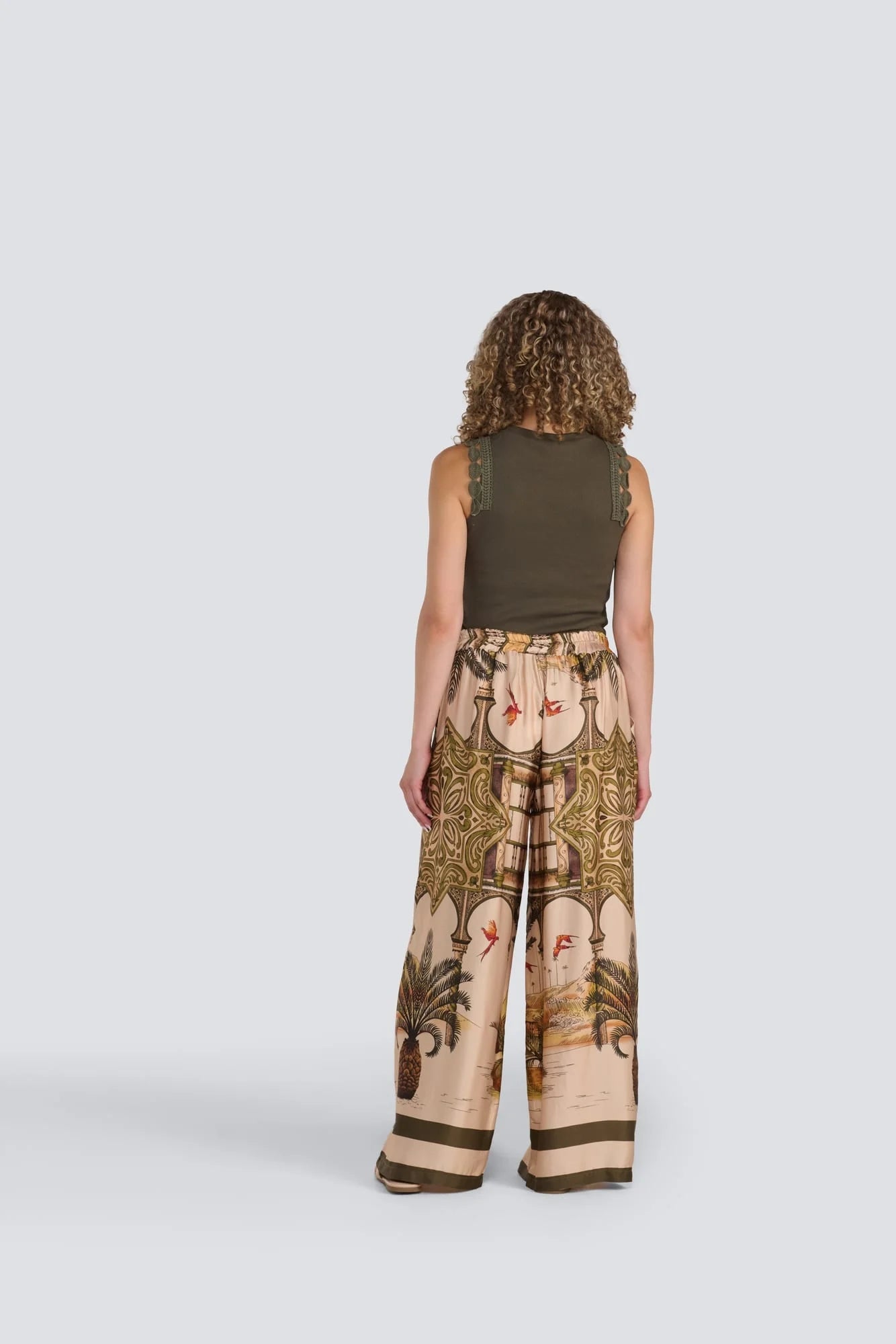 Tank w/ Embellished Shoulders