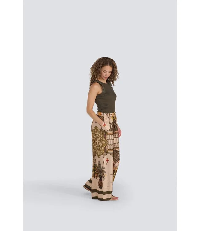 Tank w/ Embellished Shoulders